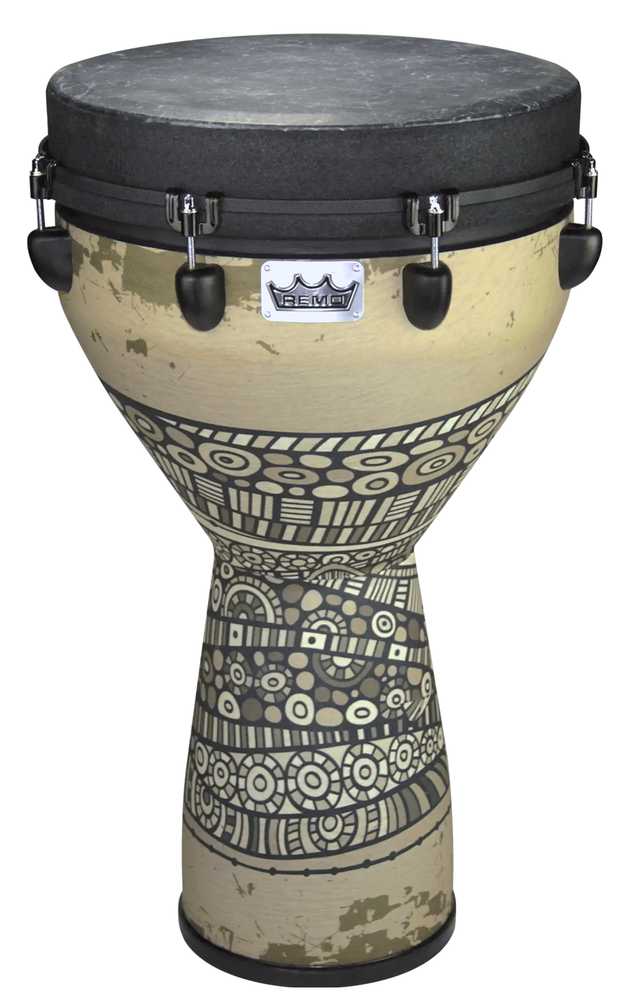 Remo Mondo Key-Tuned Djembe - 14" x 25" - Sahara Brown